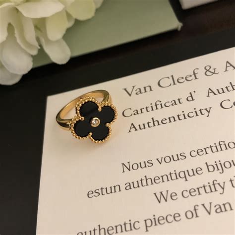 fake van cleef and arpels rings
